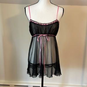 Victoria’s Secret black see through nightie